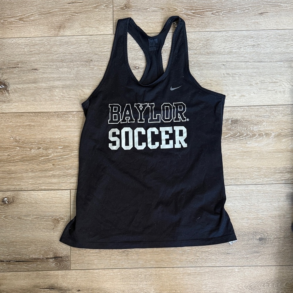 Nike Black Baylor Soccer Tank Top